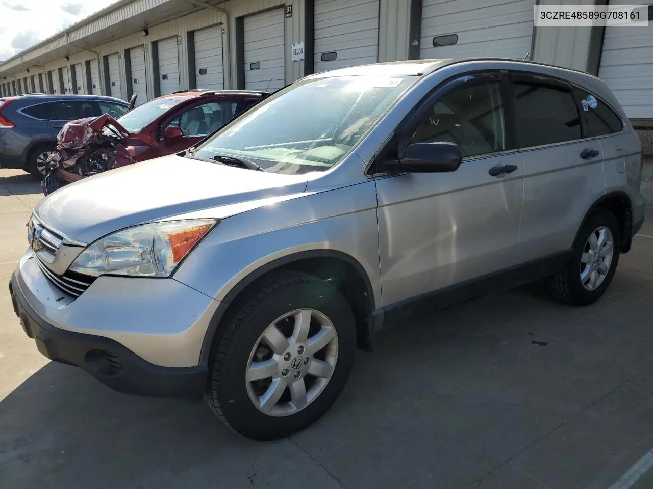 2009 Honda Cr-V Ex VIN: 3CZRE48589G708161 Lot: 56221605