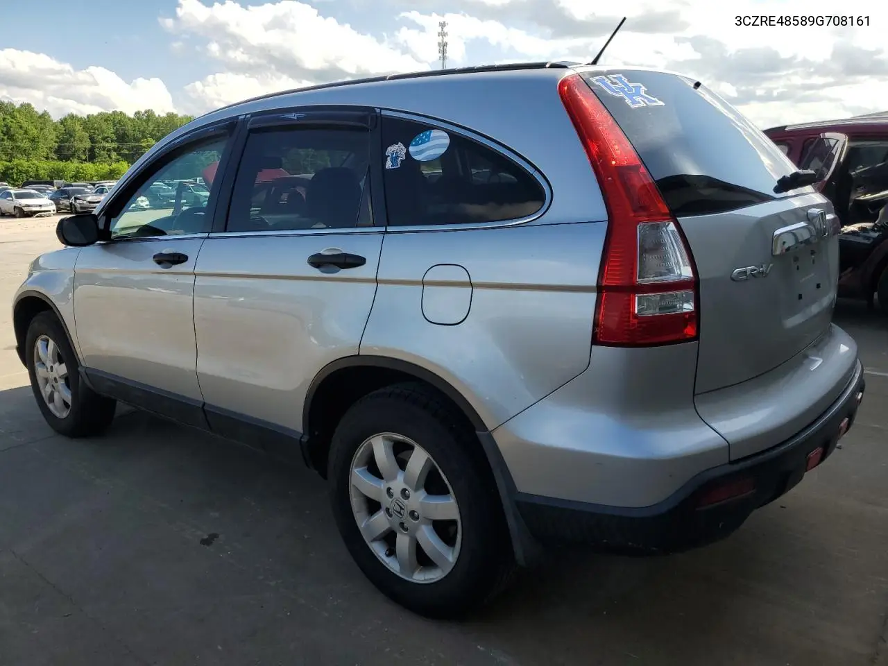 2009 Honda Cr-V Ex VIN: 3CZRE48589G708161 Lot: 56221605