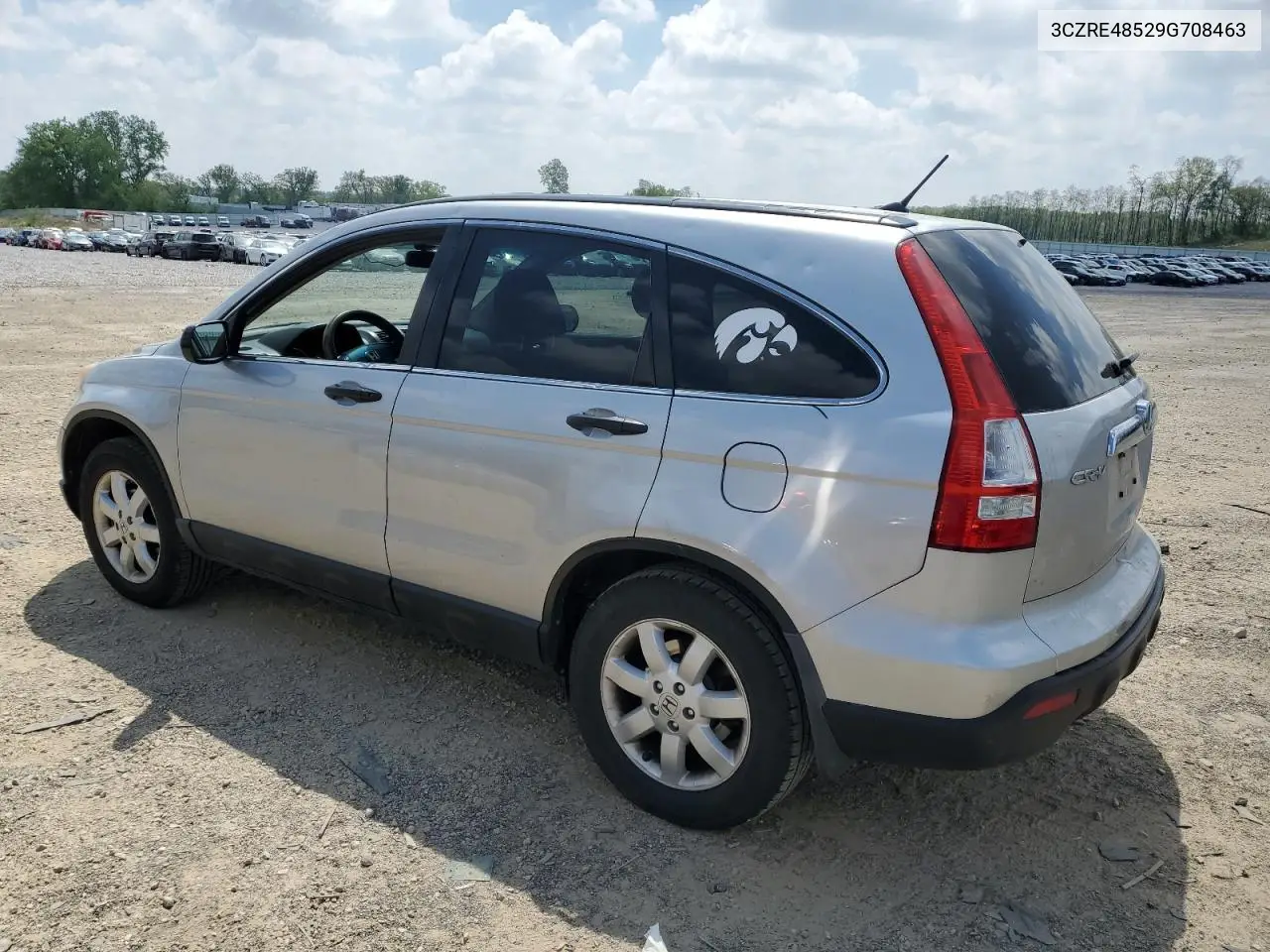 2009 Honda Cr-V Ex VIN: 3CZRE48529G708463 Lot: 56499535