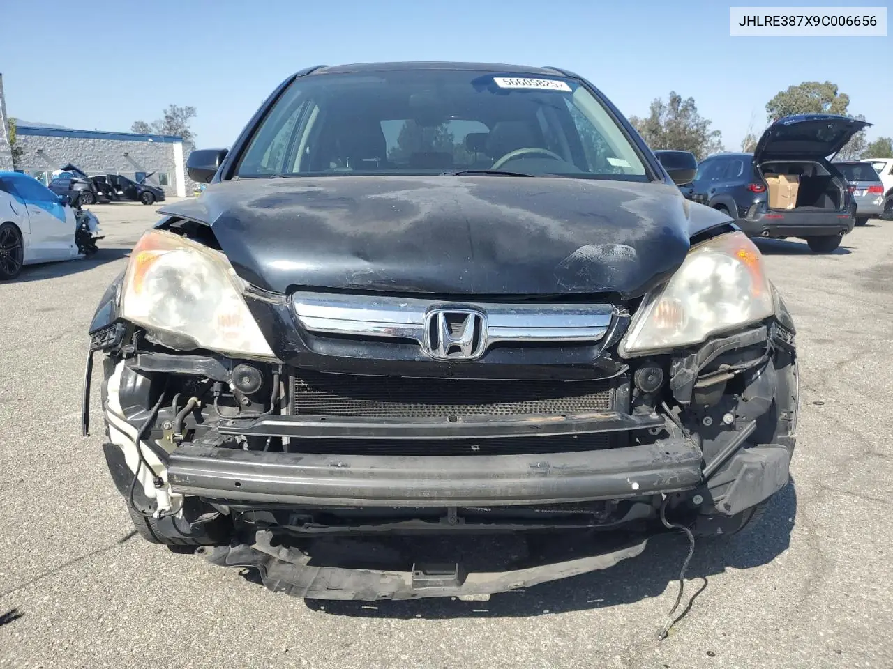 2009 Honda Cr-V Exl VIN: JHLRE387X9C006656 Lot: 56605825