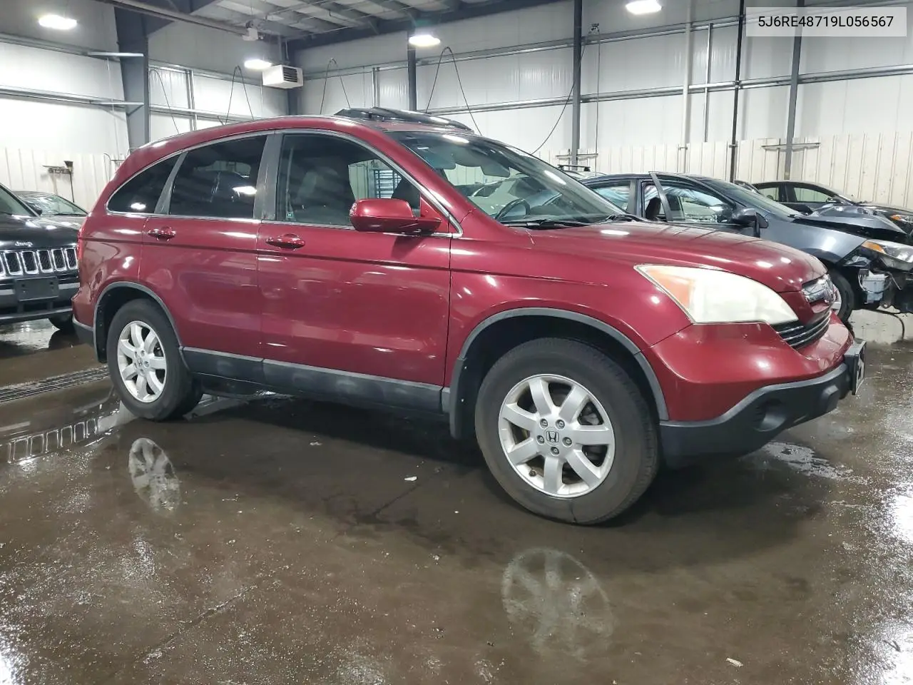 5j6re48719l056567 5J6RE48719L056567 2009 Honda Cr-V Exl