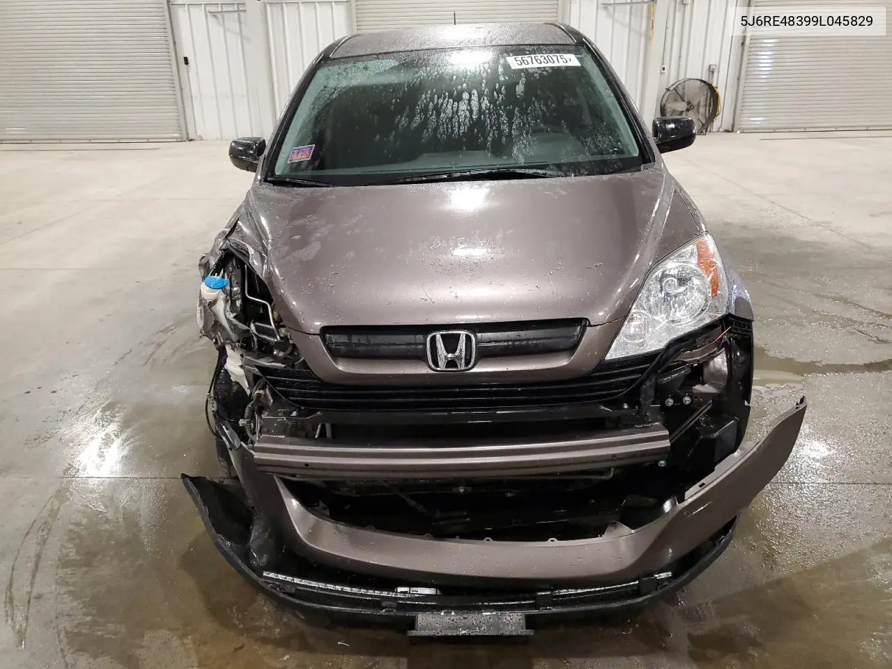 2009 Honda Cr-V Lx VIN: 5J6RE48399L045829 Lot: 56763075