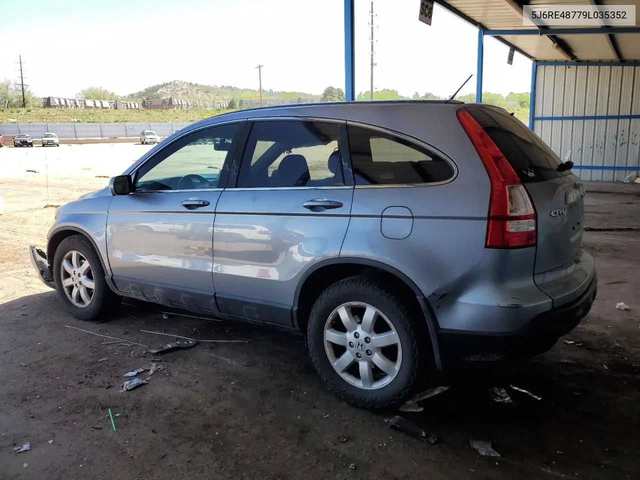 2009 Honda Cr-V Exl VIN: 5J6RE48779L035352 Lot: 56763835