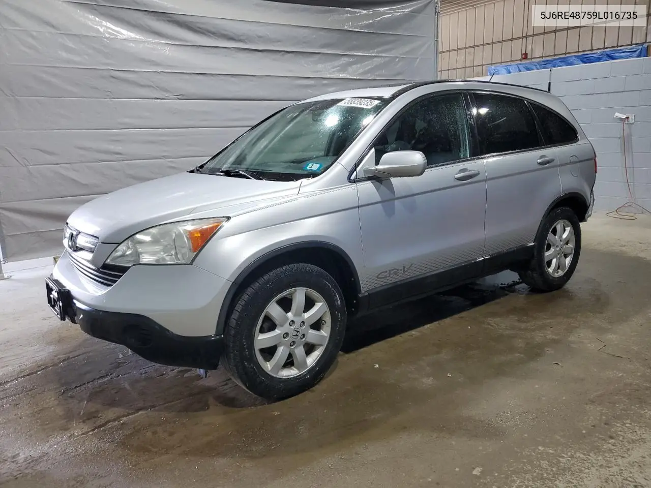 2009 Honda Cr-V Exl VIN: 5J6RE48759L016735 Lot: 56839235