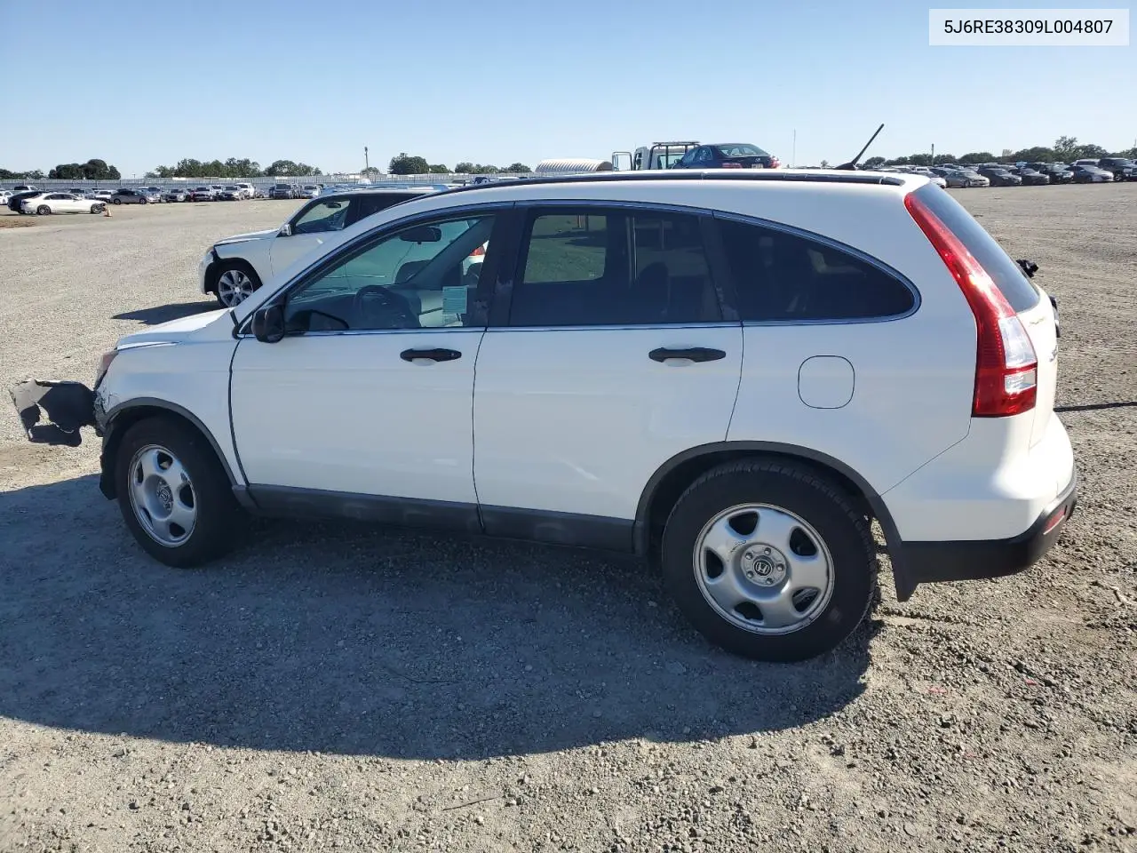 2009 Honda Cr-V Lx VIN: 5J6RE38309L004807 Lot: 56992985