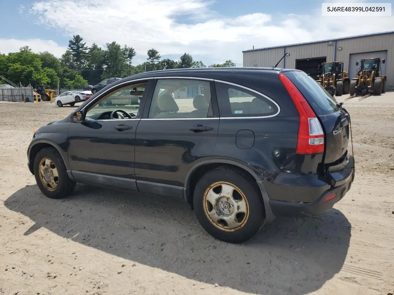 2009 Honda Cr-V Lx VIN: 5J6RE48399L042591 Lot: 61827615