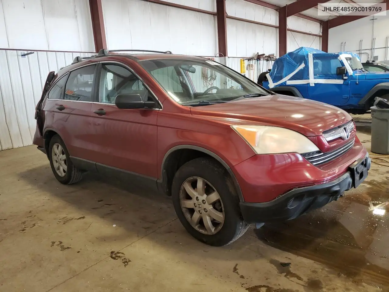 2009 Honda Cr-V Ex VIN: JHLRE48559C019769 Lot: 62477895