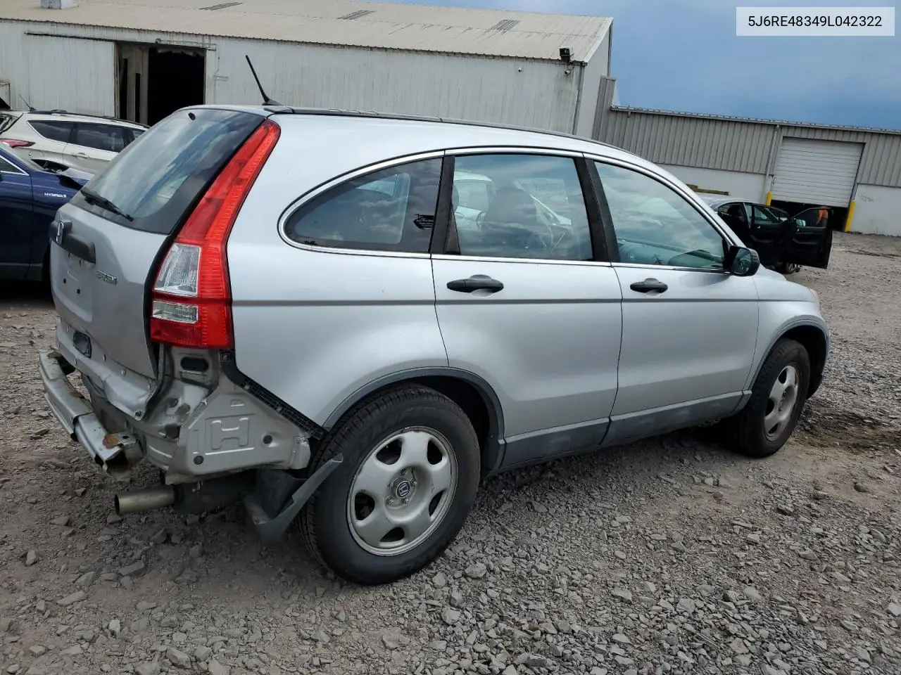 2009 Honda Cr-V Lx VIN: 5J6RE48349L042322 Lot: 62542165
