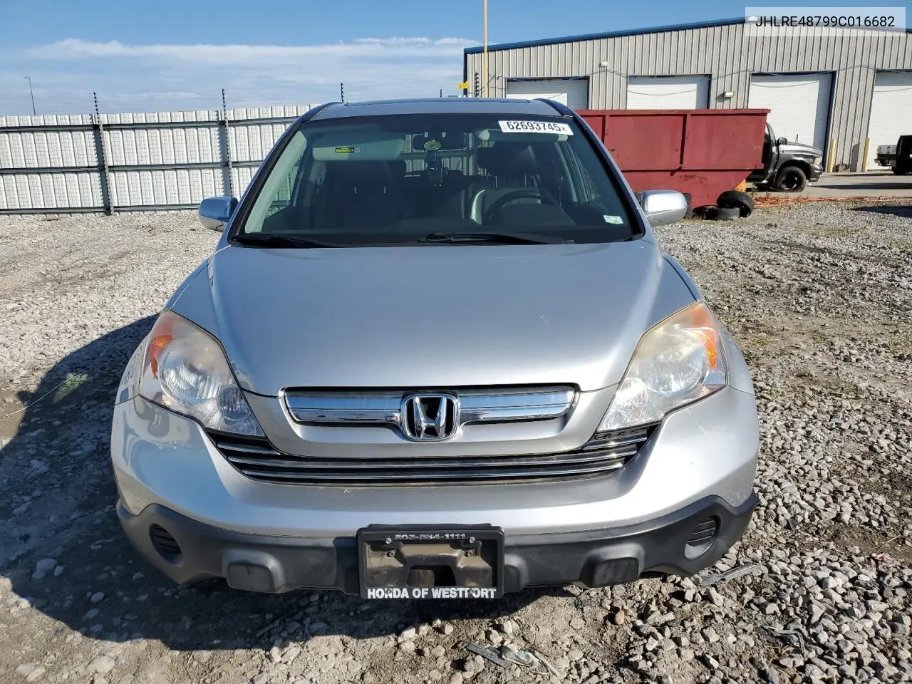 jhlre48799c016682 JHLRE48799C016682 2009 Honda Cr-V Exl