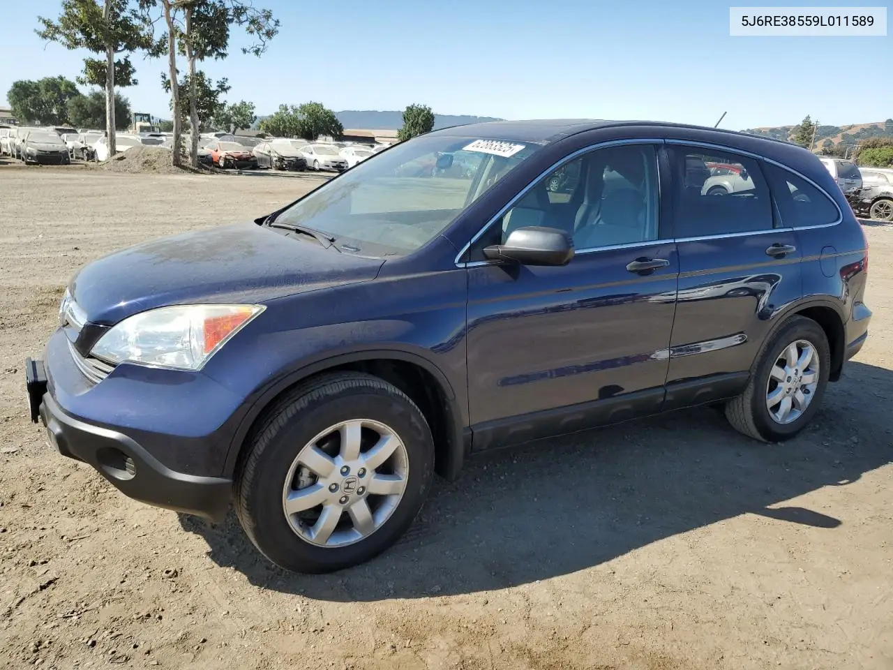 5j6re38559l011589 5J6RE38559L011589 2009 Honda Cr-V Ex