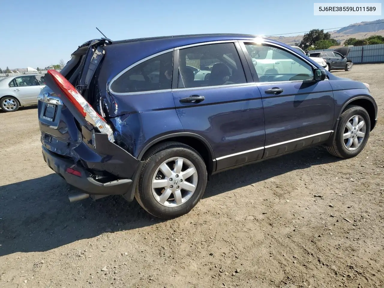 5j6re38559l011589 5J6RE38559L011589 2009 Honda Cr-V Ex