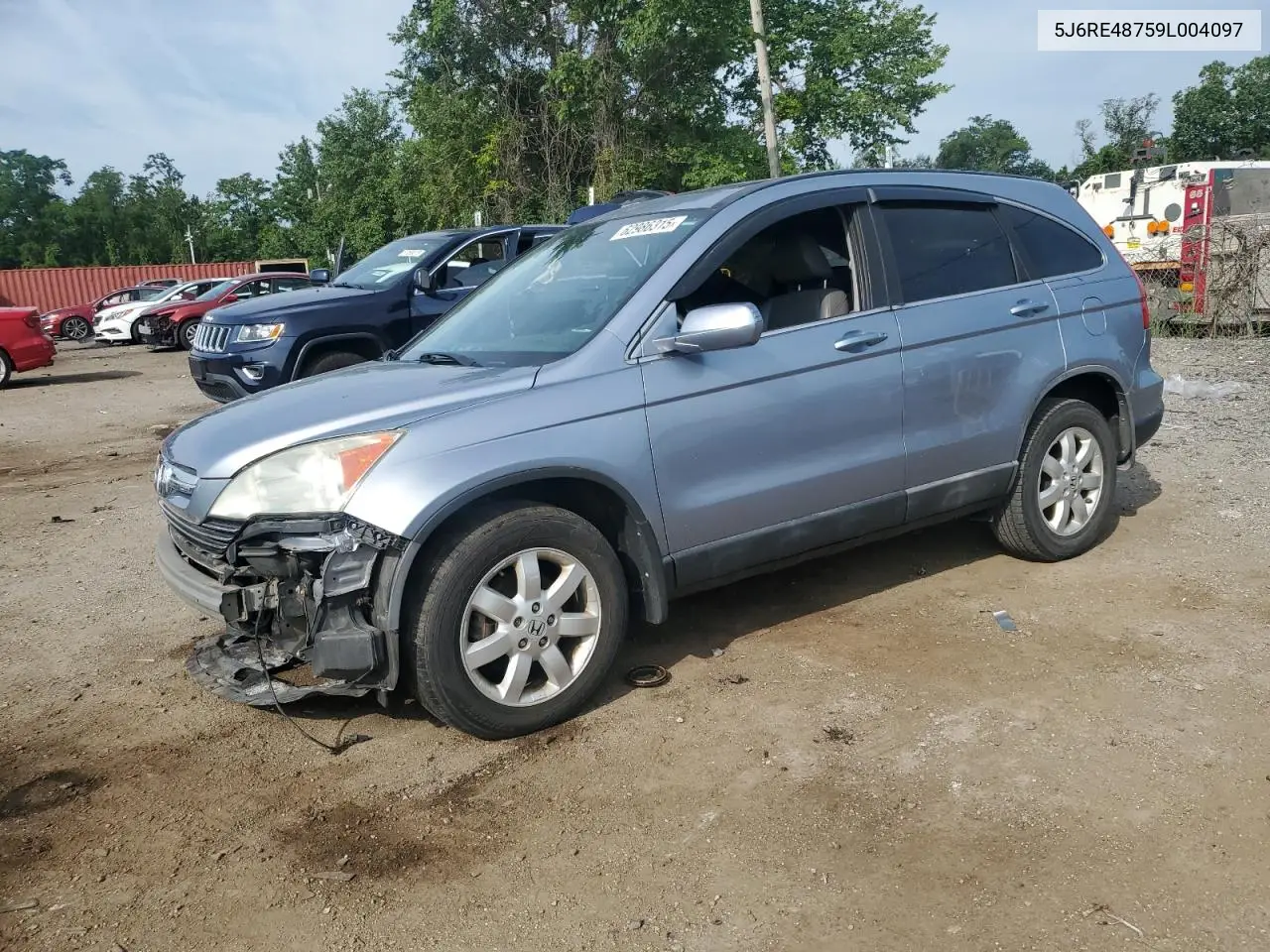 5j6re48759l004097 5J6RE48759L004097 2009 Honda Cr-V Exl