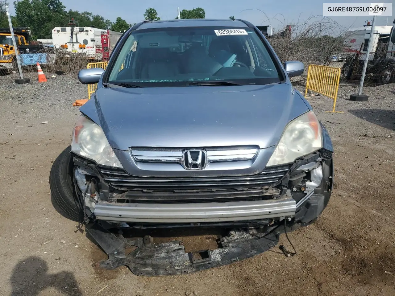 5j6re48759l004097 5J6RE48759L004097 2009 Honda Cr-V Exl