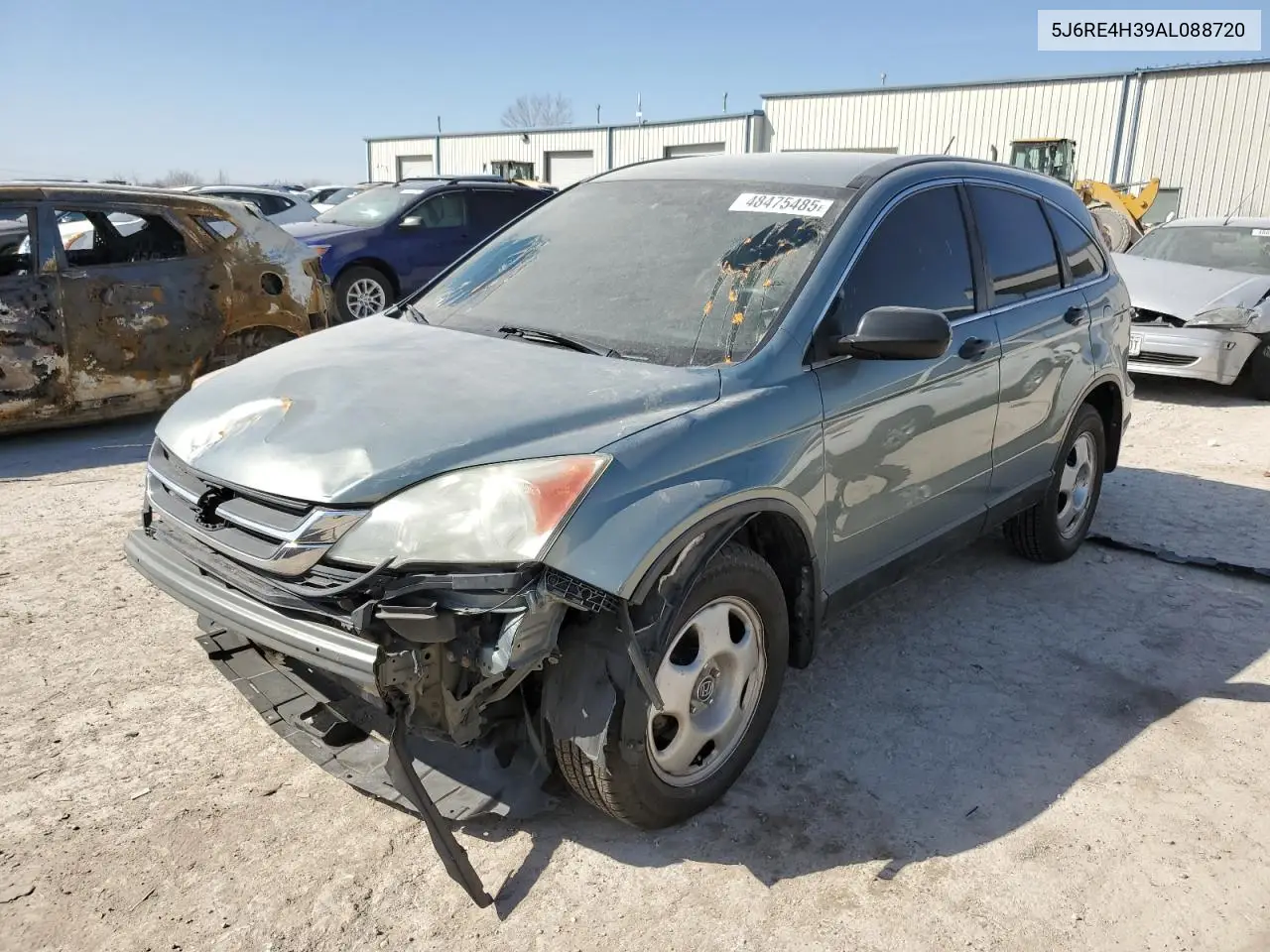 2010 Honda Cr-V Lx VIN: 5J6RE4H39AL088720 Lot: 48475485