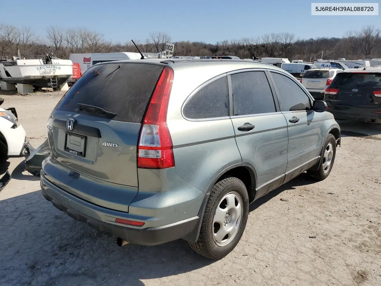 2010 Honda Cr-V Lx VIN: 5J6RE4H39AL088720 Lot: 48475485