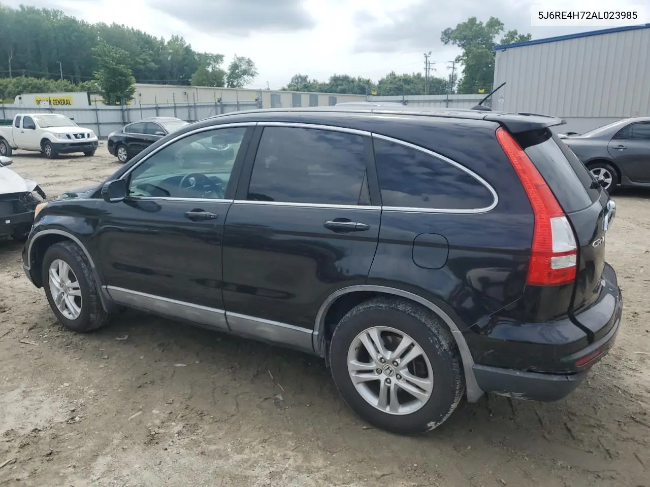 2010 Honda Cr-V Exl VIN: 5J6RE4H72AL023985 Lot: 56037805
