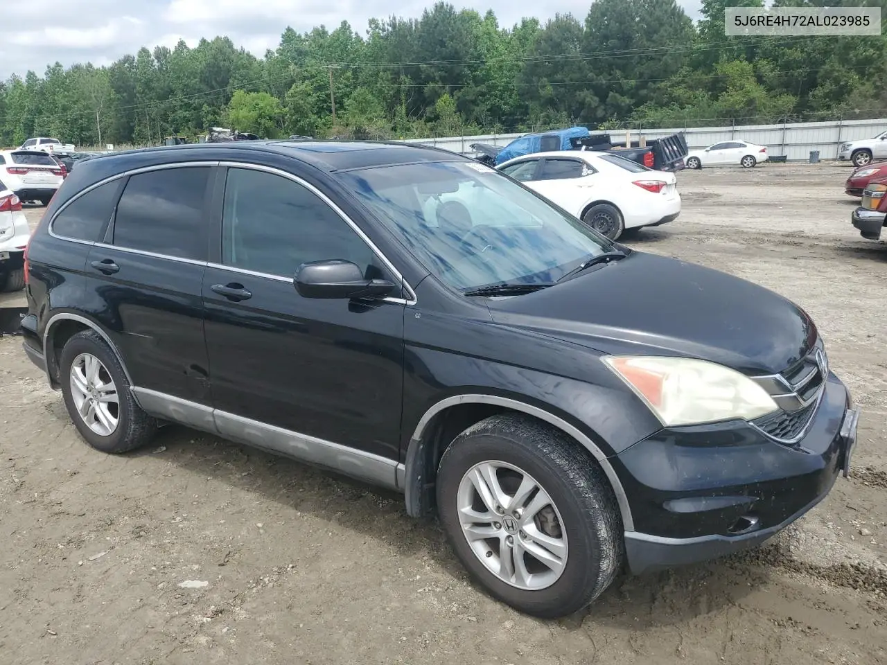 2010 Honda Cr-V Exl VIN: 5J6RE4H72AL023985 Lot: 56037805