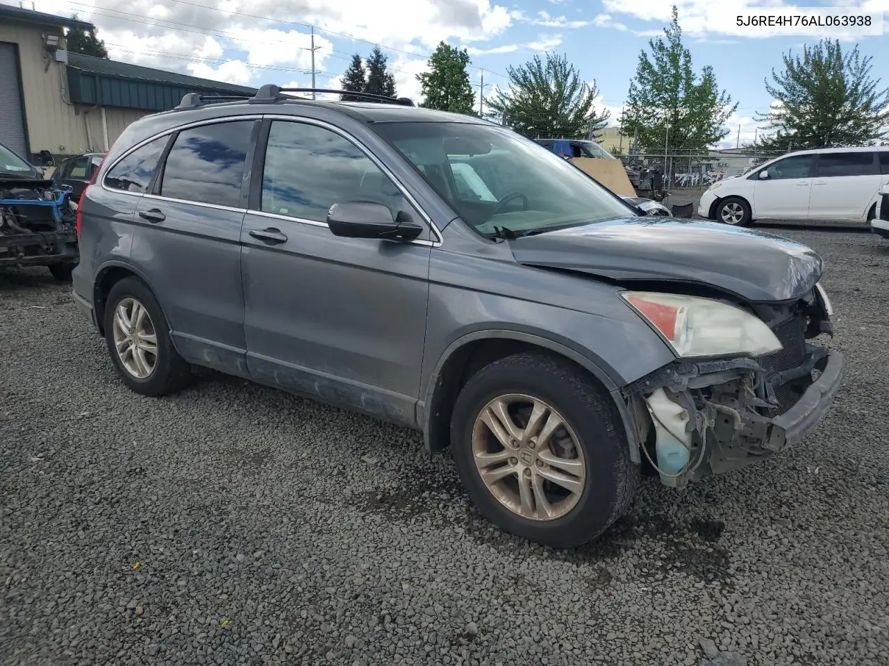 2010 Honda Cr-V Exl VIN: 5J6RE4H76AL063938 Lot: 56368515
