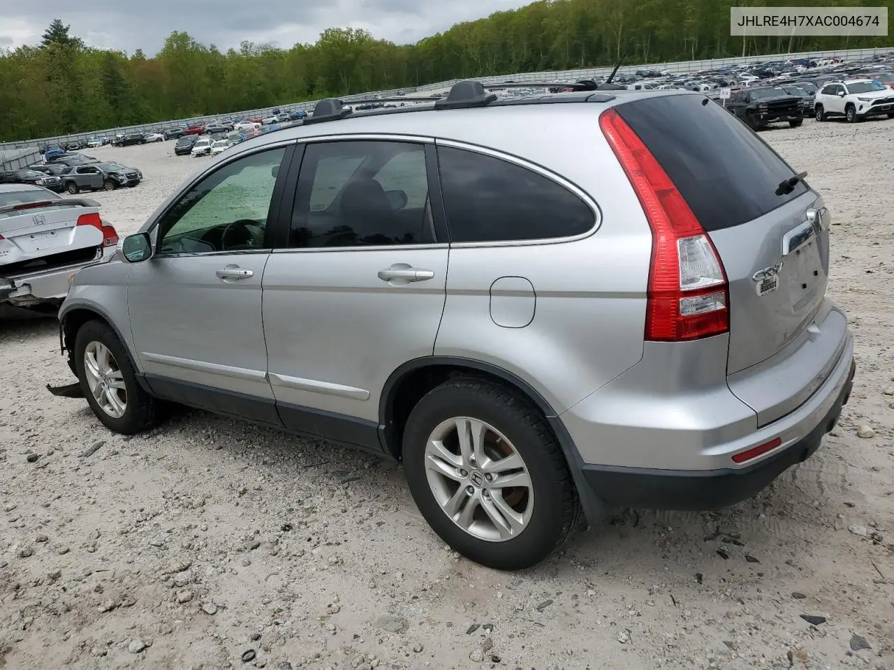 2010 Honda Cr-V Exl VIN: JHLRE4H7XAC004674 Lot: 56661425