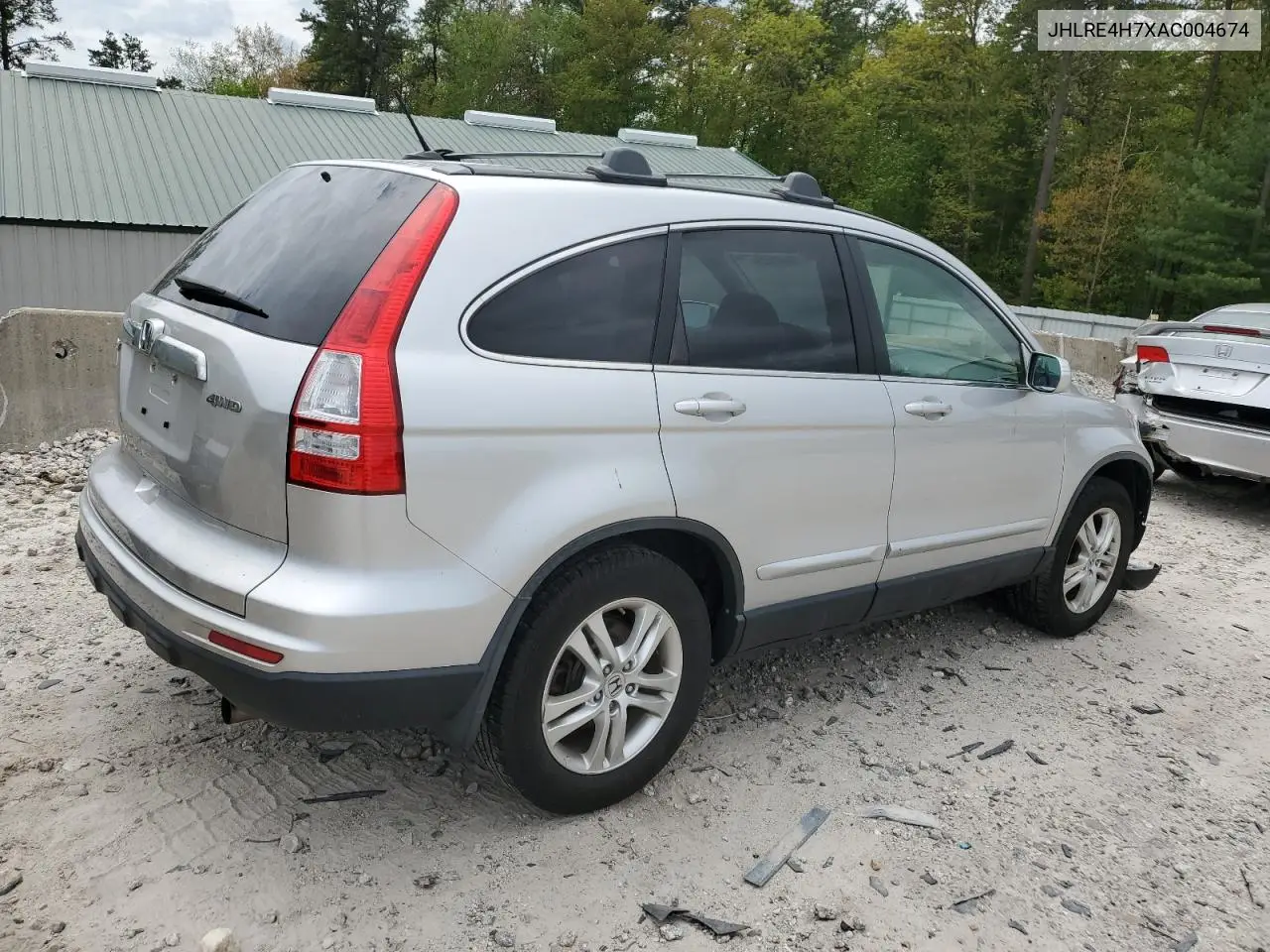 2010 Honda Cr-V Exl VIN: JHLRE4H7XAC004674 Lot: 56661425