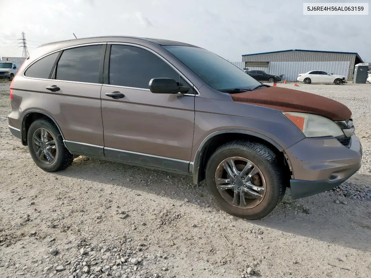 2010 Honda Cr-V Ex VIN: 5J6RE4H56AL063159 Lot: 57185245