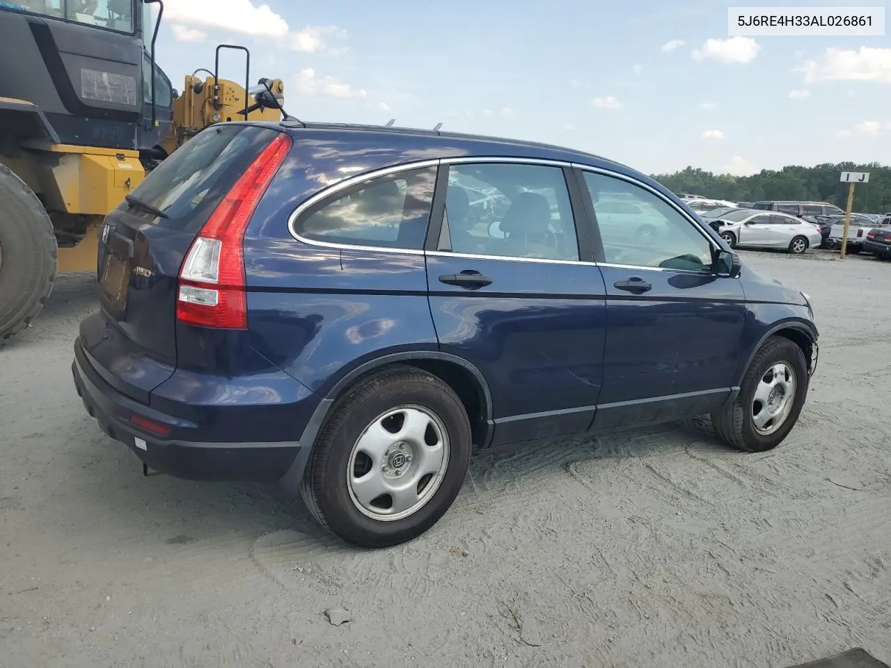 2010 Honda Cr-V Lx VIN: 5J6RE4H33AL026861 Lot: 61510285