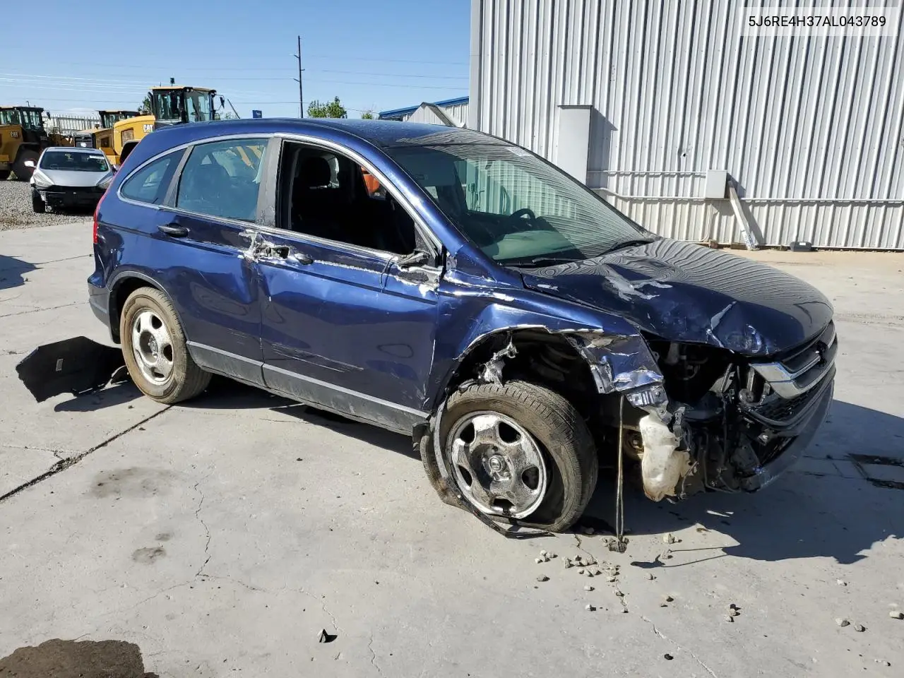 2010 Honda Cr-V Lx VIN: 5J6RE4H37AL043789 Lot: 61639385
