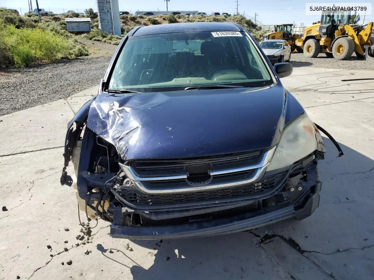 2010 Honda Cr-V Lx VIN: 5J6RE4H37AL043789 Lot: 61639385