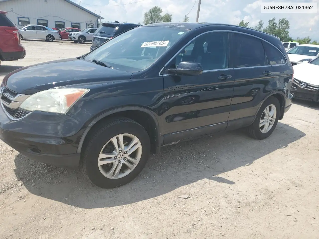 2010 Honda Cr-V Exl VIN: 5J6RE3H73AL031362 Lot: 62200765