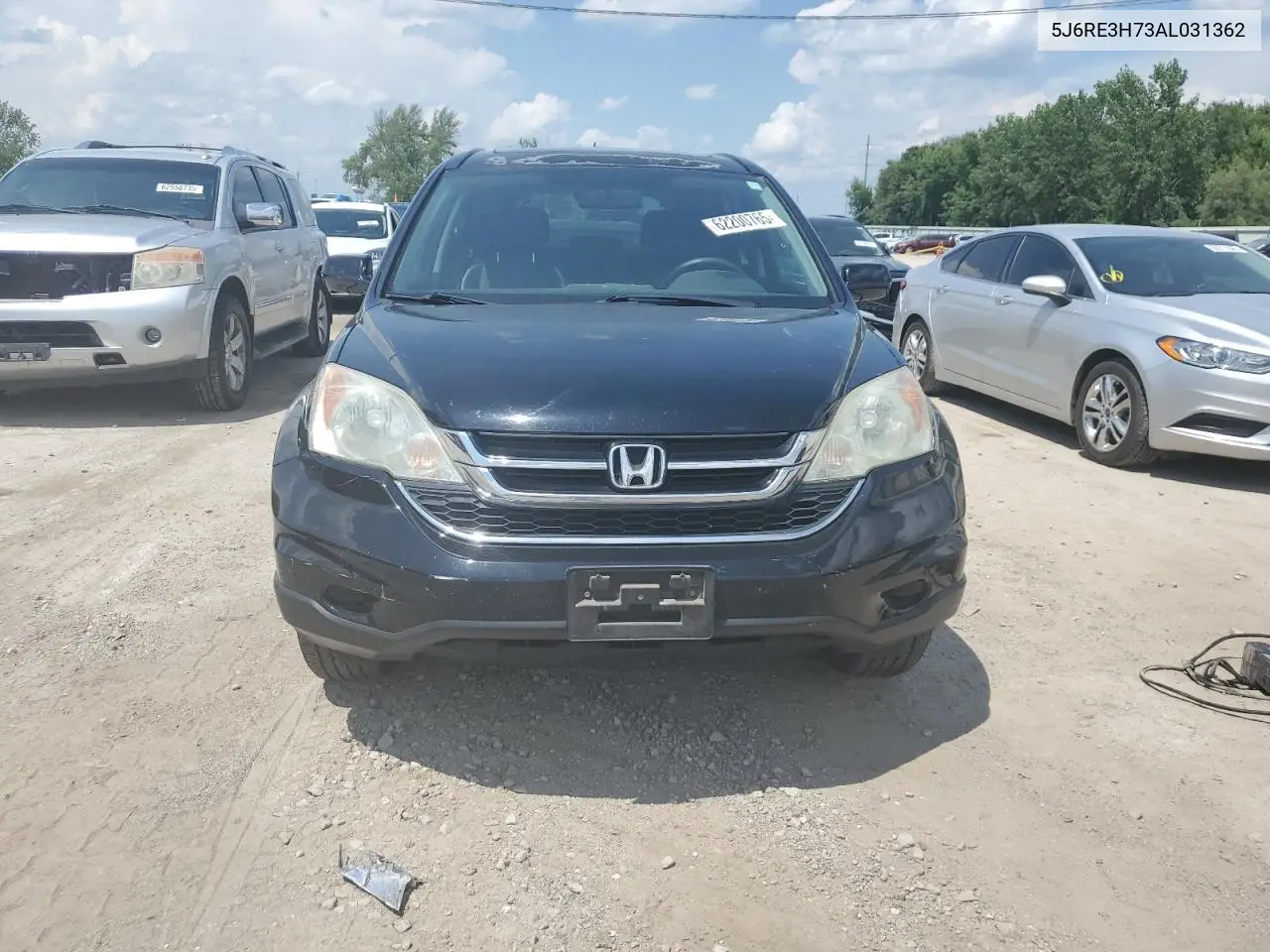 2010 Honda Cr-V Exl VIN: 5J6RE3H73AL031362 Lot: 62200765