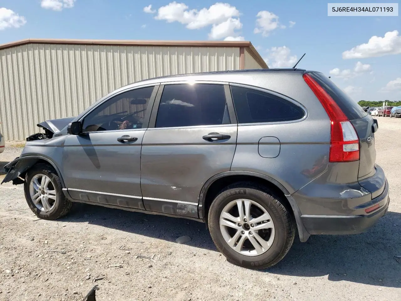2010 Honda Cr-V Lx VIN: 5J6RE4H34AL071193 Lot: 62675705