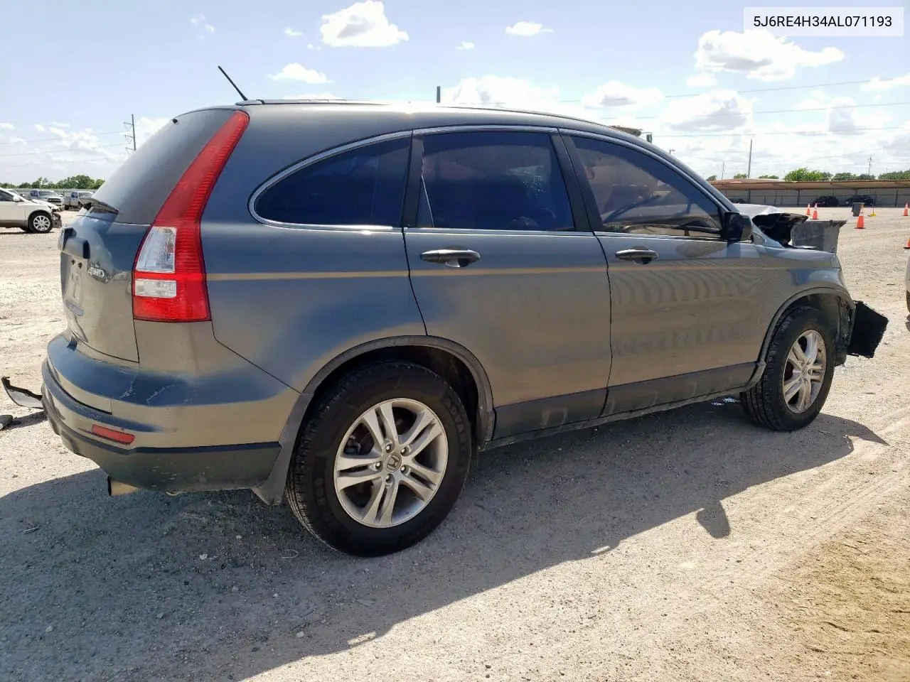 2010 Honda Cr-V Lx VIN: 5J6RE4H34AL071193 Lot: 62675705