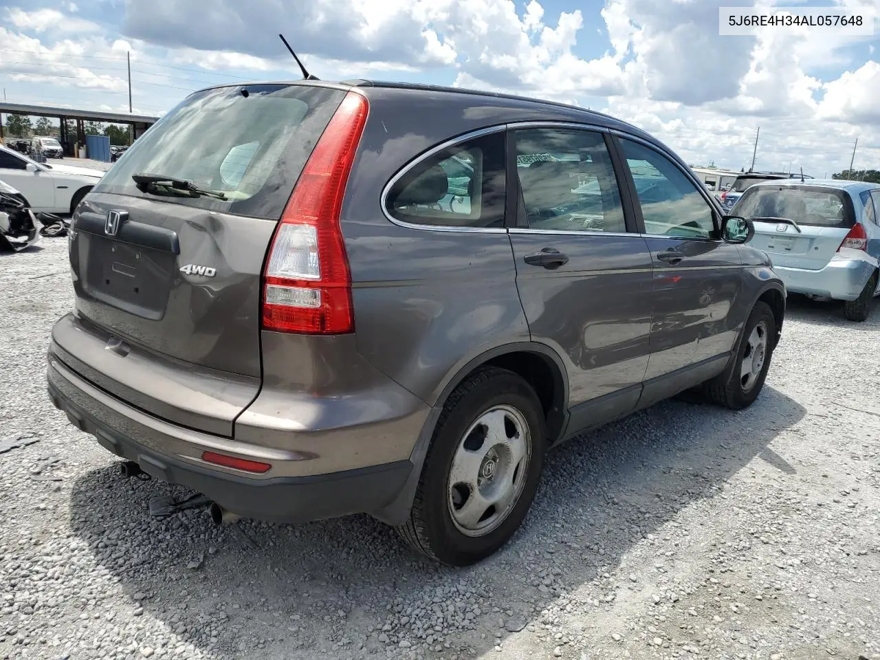 2010 Honda Cr-V Lx VIN: 5J6RE4H34AL057648 Lot: 62679515