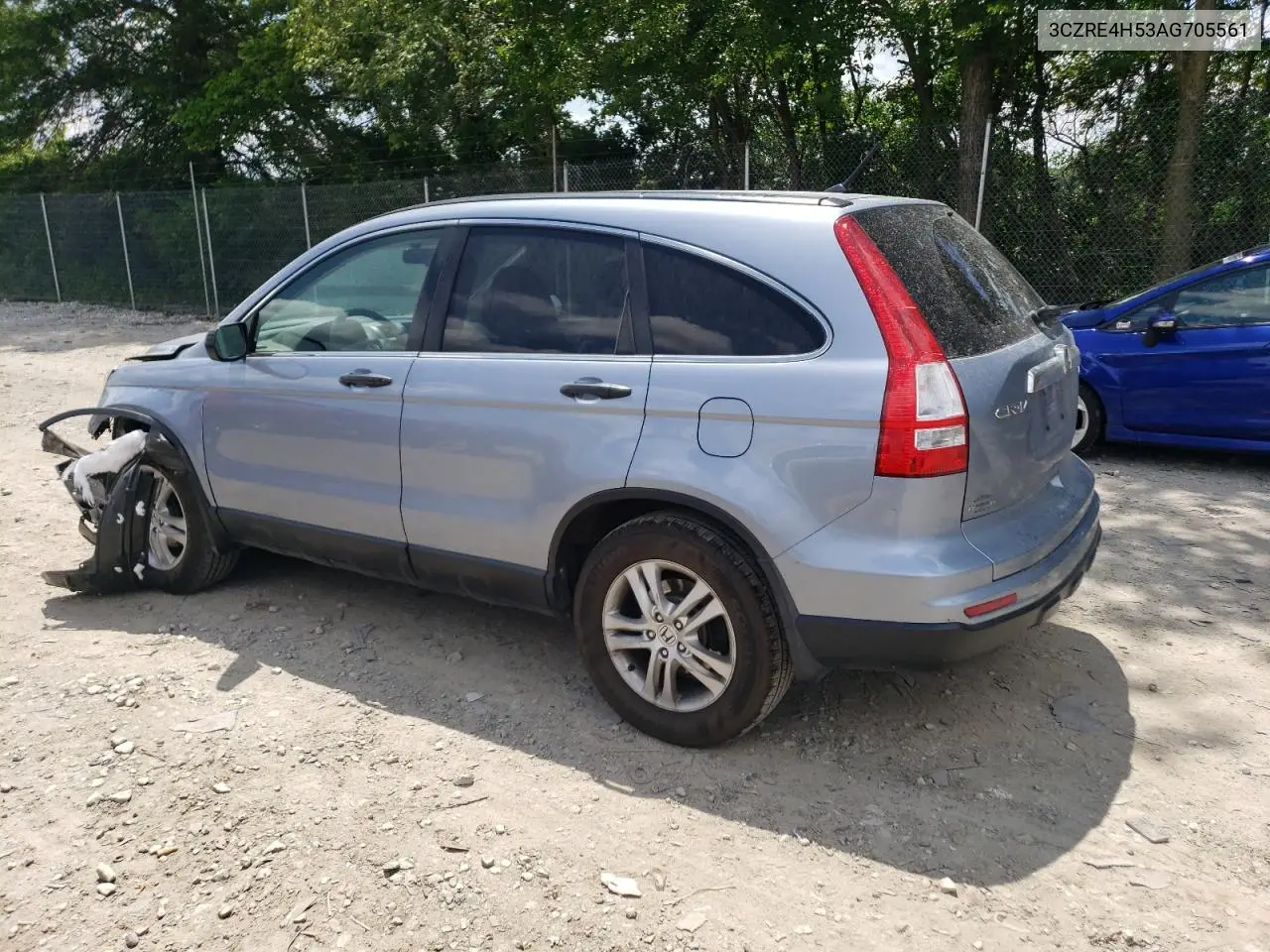 2010 Honda Cr-V Ex VIN: 3CZRE4H53AG705561 Lot: 62681105