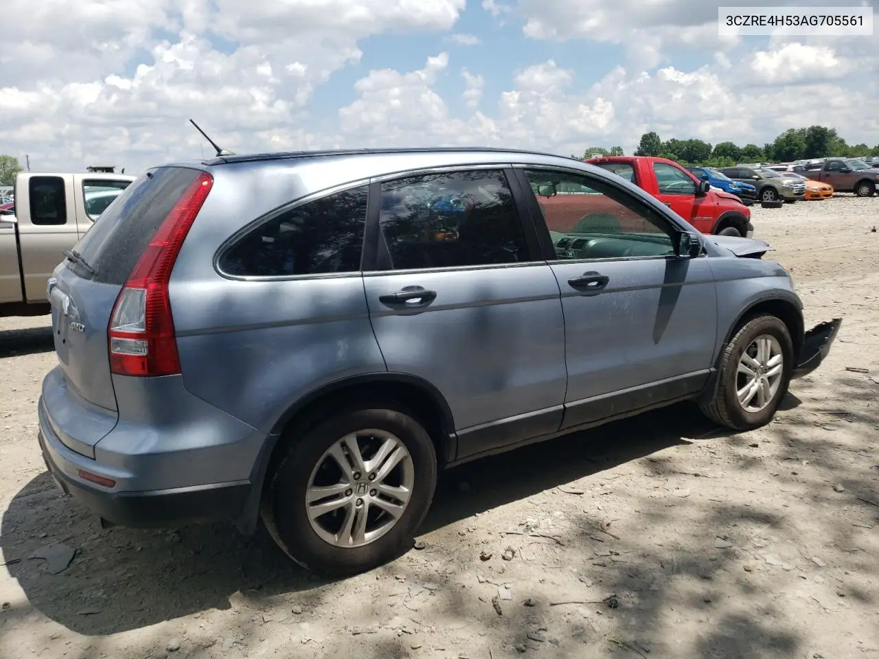 2010 Honda Cr-V Ex VIN: 3CZRE4H53AG705561 Lot: 62681105