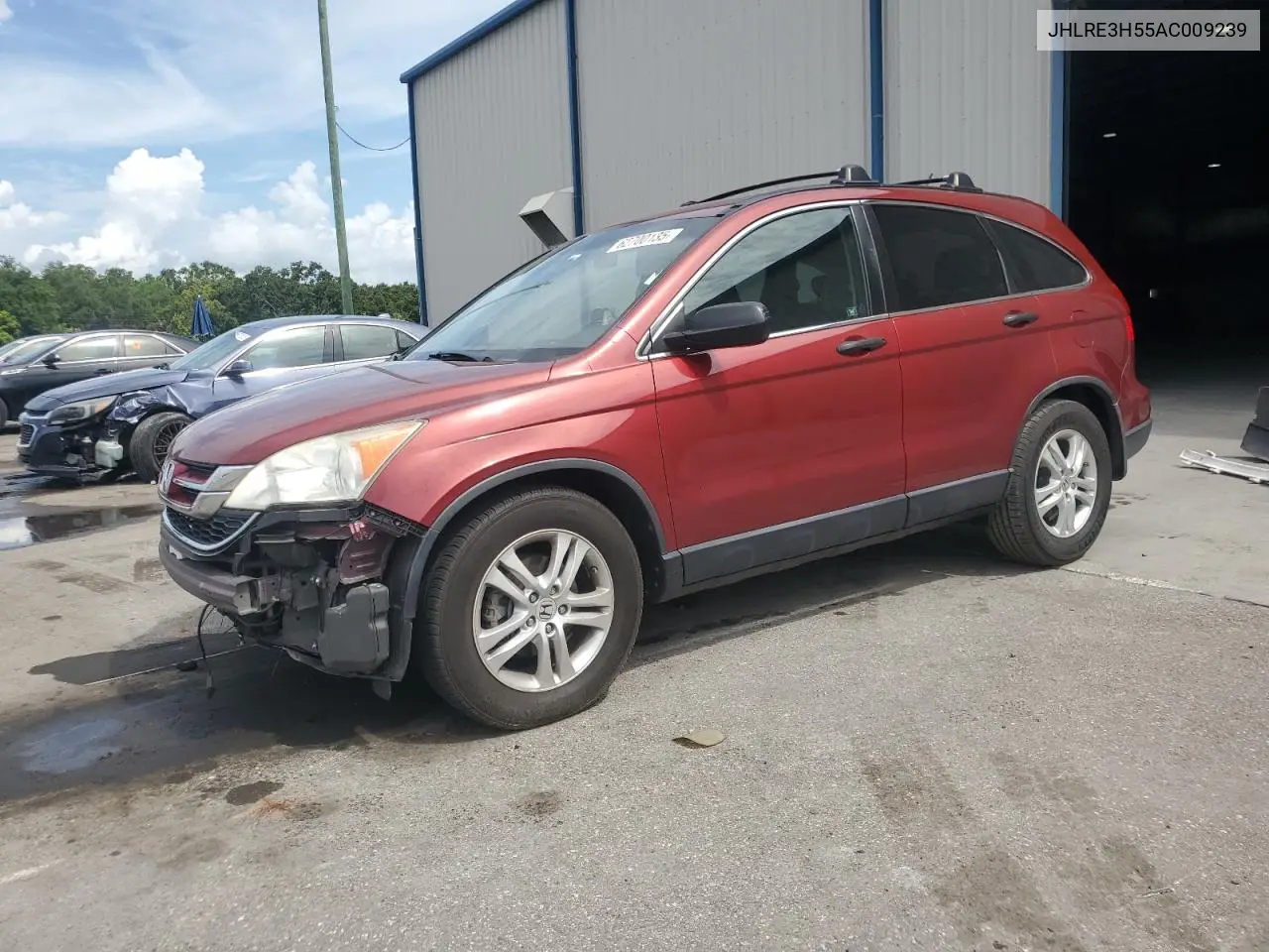JHLRE3H55AC009239 2010 Honda Cr-V Ex
