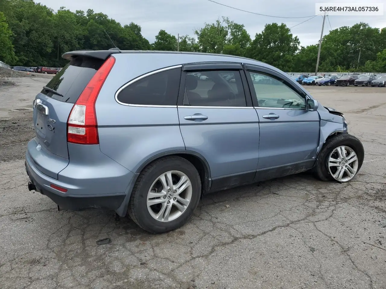 2010 Honda Cr-V Exl VIN: 5J6RE4H73AL057336 Lot: 62715885