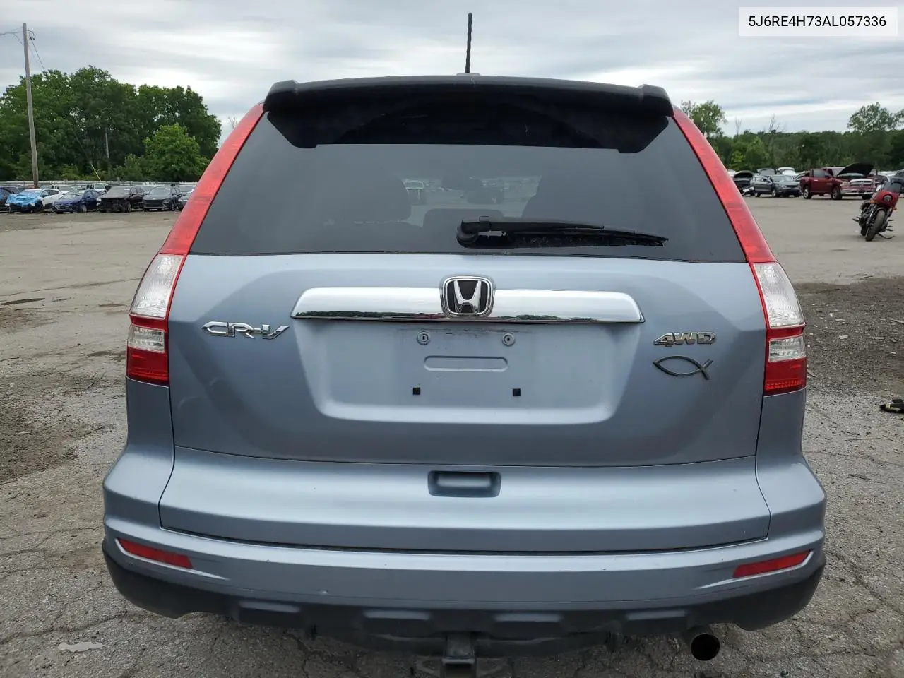 2010 Honda Cr-V Exl VIN: 5J6RE4H73AL057336 Lot: 62715885