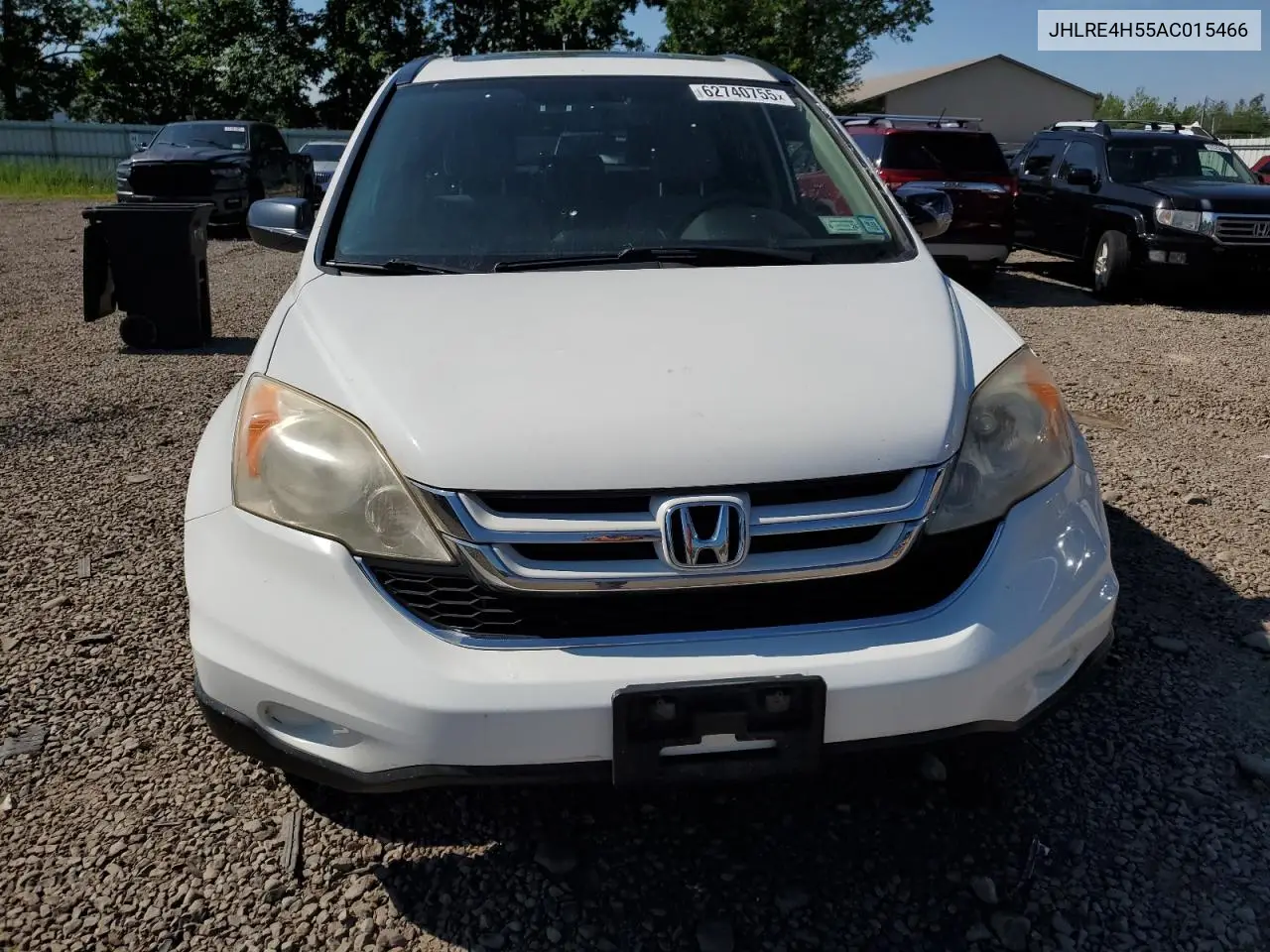 2010 Honda Cr-V Ex VIN: JHLRE4H55AC015466 Lot: 62740755
