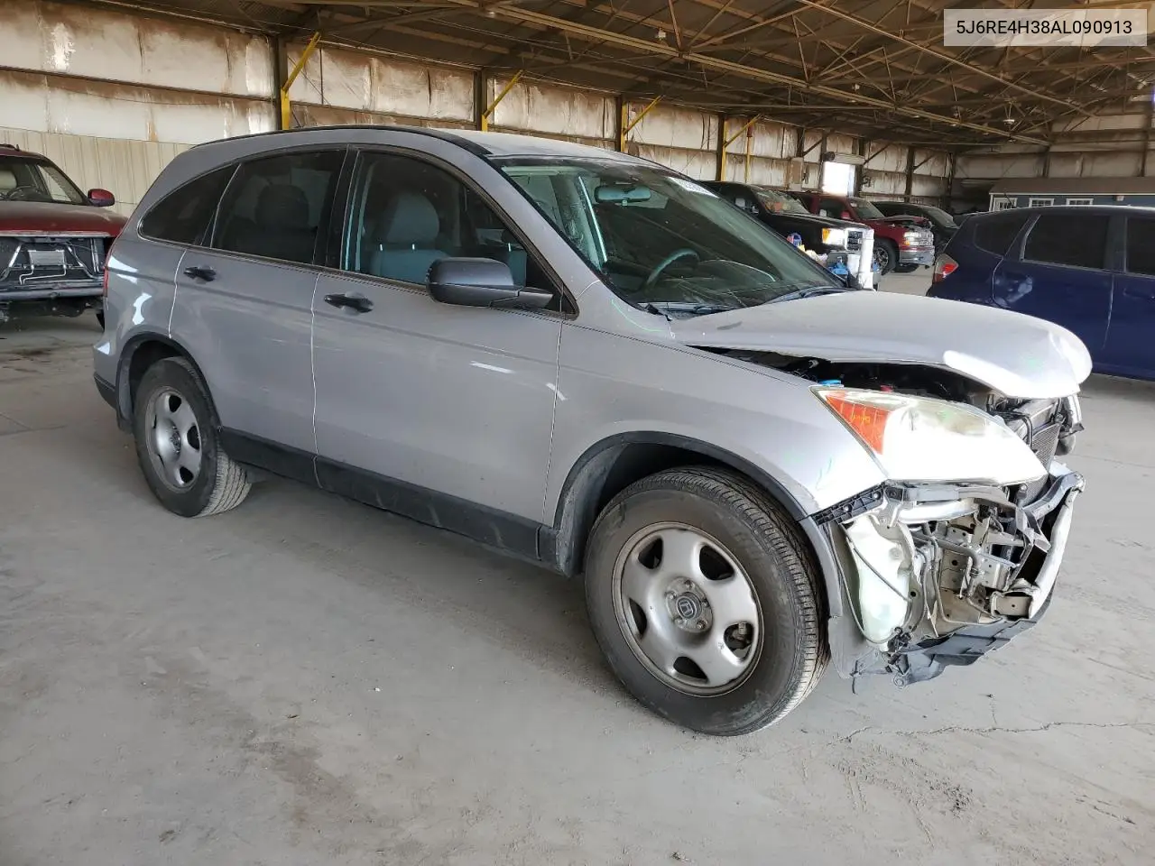 2010 Honda Cr-V Lx VIN: 5J6RE4H38AL090913 Lot: 62758255