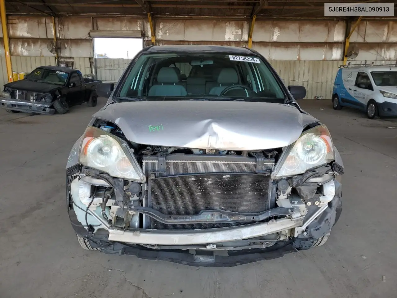2010 Honda Cr-V Lx VIN: 5J6RE4H38AL090913 Lot: 62758255
