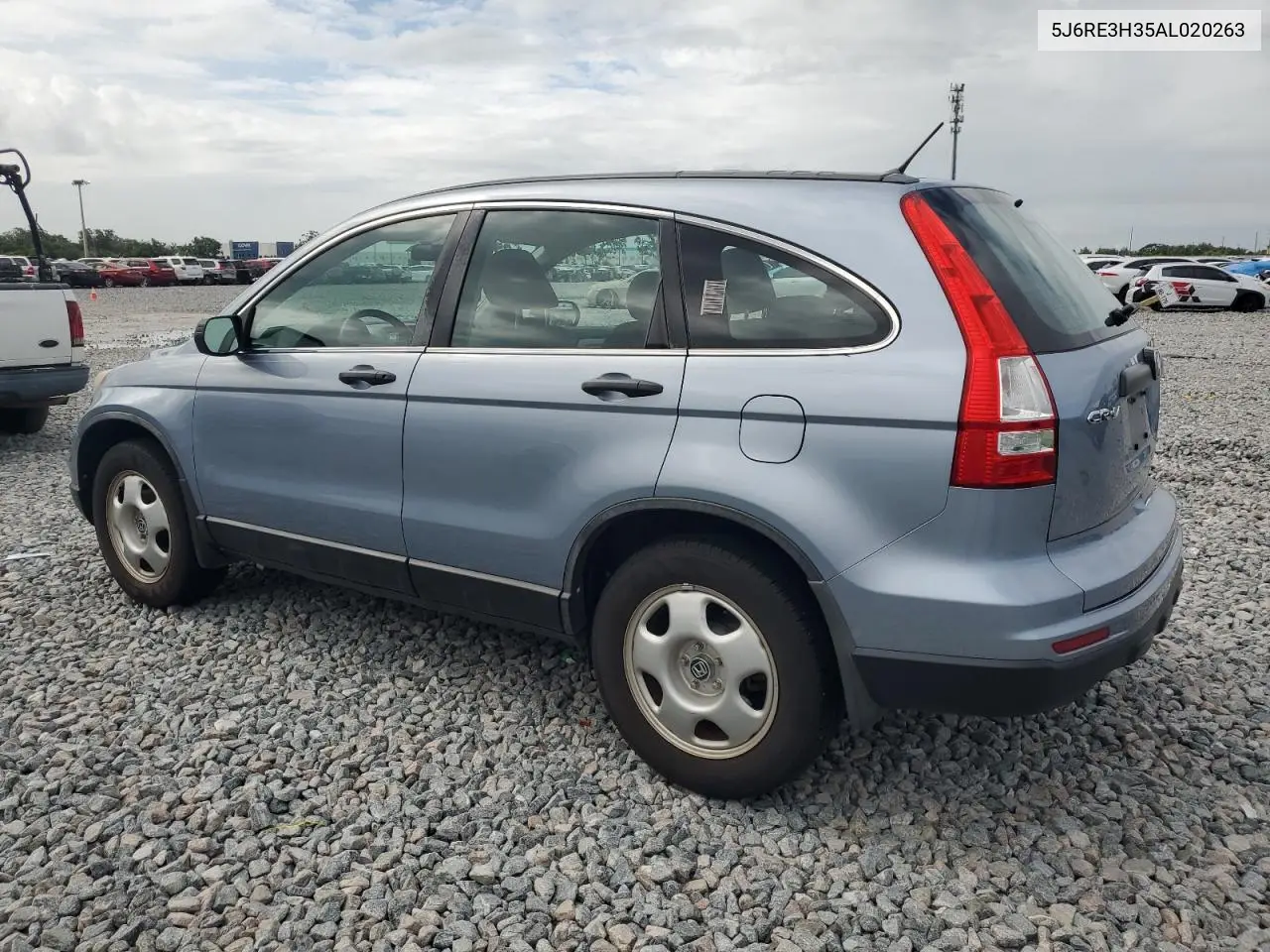 2010 Honda Cr-V Lx VIN: 5J6RE3H35AL020263 Lot: 62840615