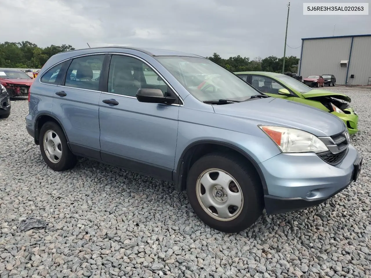 2010 Honda Cr-V Lx VIN: 5J6RE3H35AL020263 Lot: 62840615