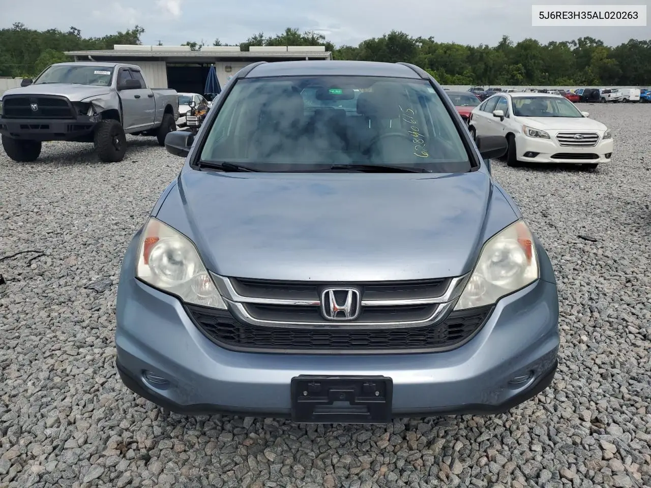 2010 Honda Cr-V Lx VIN: 5J6RE3H35AL020263 Lot: 62840615