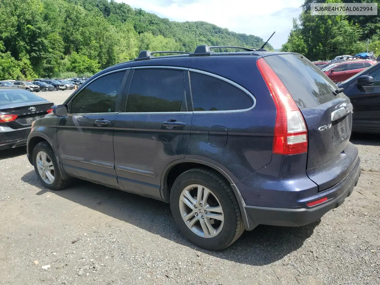 2010 Honda Cr-V Exl VIN: 5J6RE4H70AL062994 Lot: 62852105