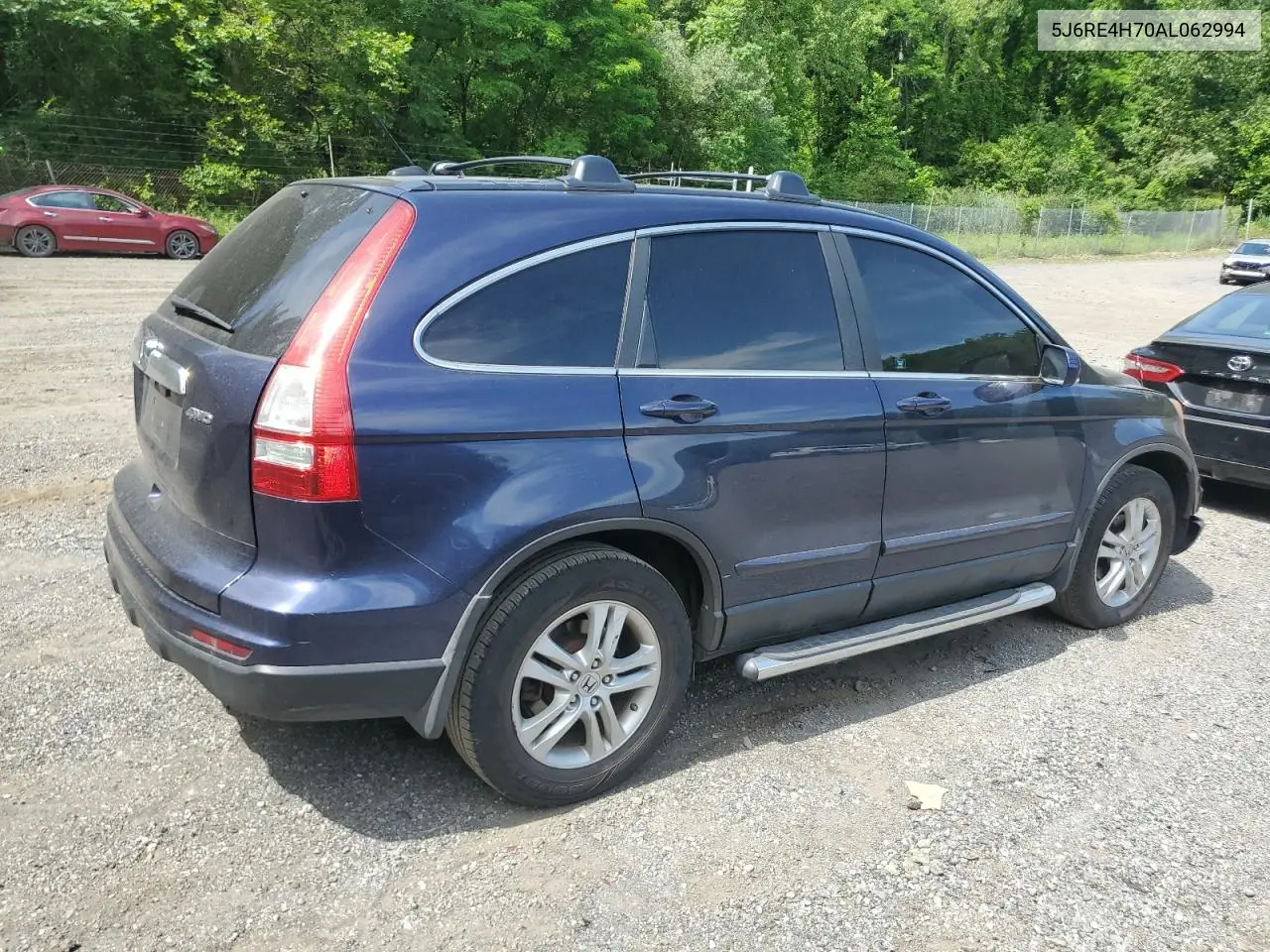 2010 Honda Cr-V Exl VIN: 5J6RE4H70AL062994 Lot: 62852105