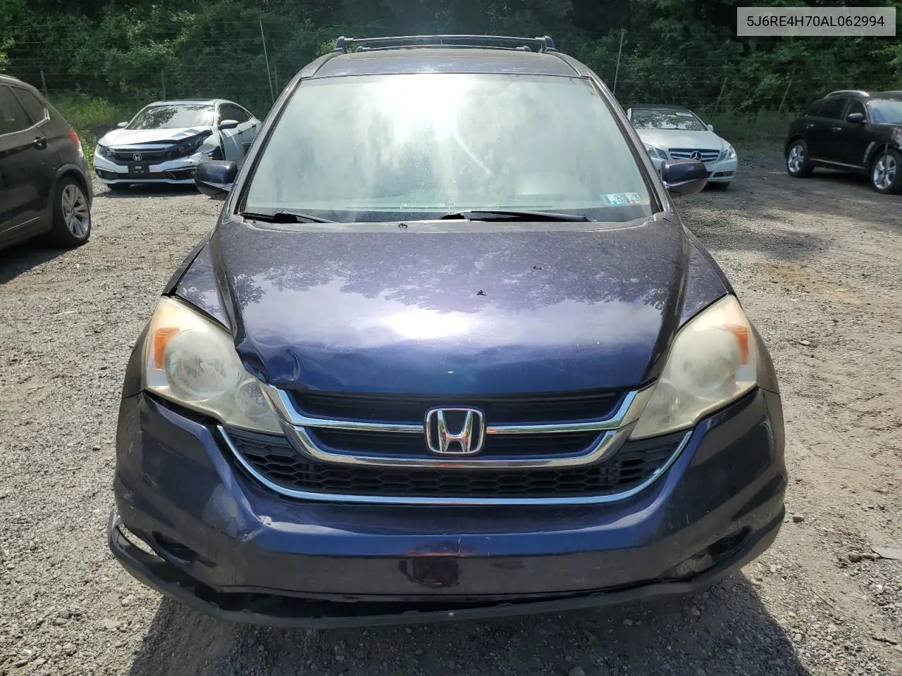 2010 Honda Cr-V Exl VIN: 5J6RE4H70AL062994 Lot: 62852105