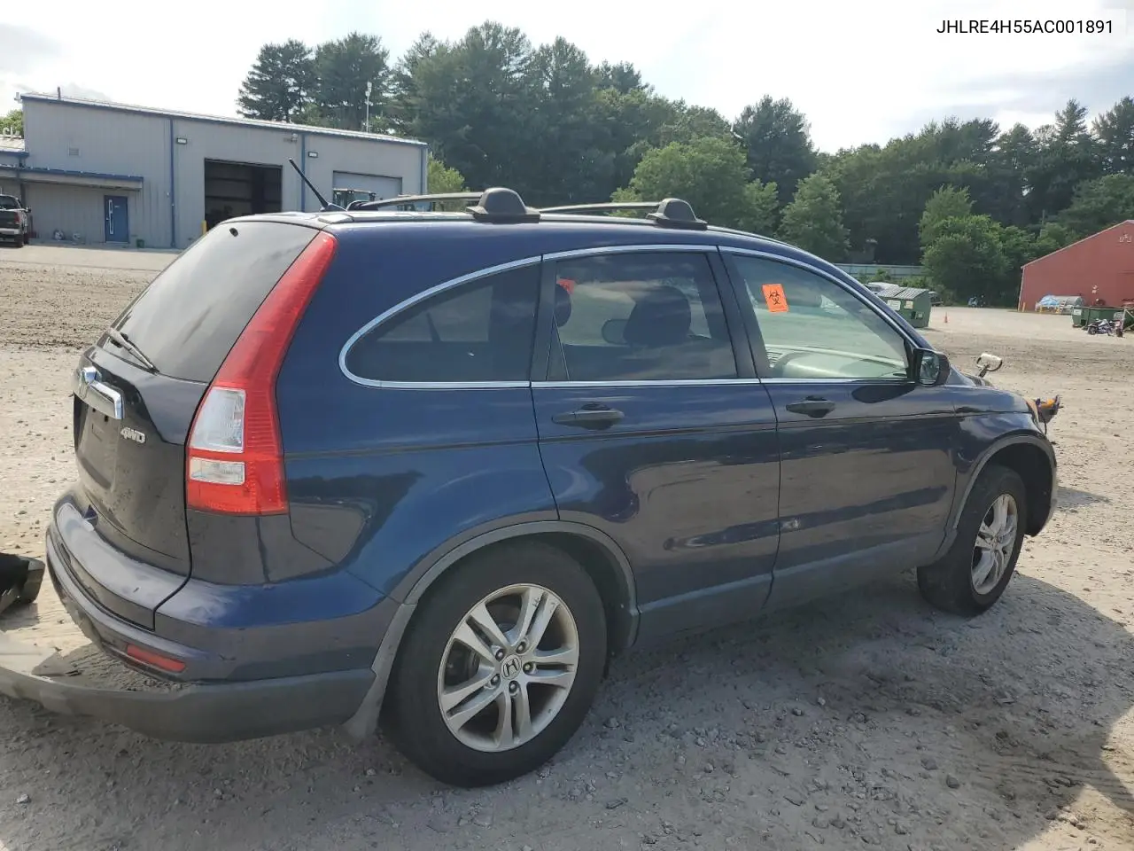 2010 Honda Cr-V Ex VIN: JHLRE4H55AC001891 Lot: 63008475
