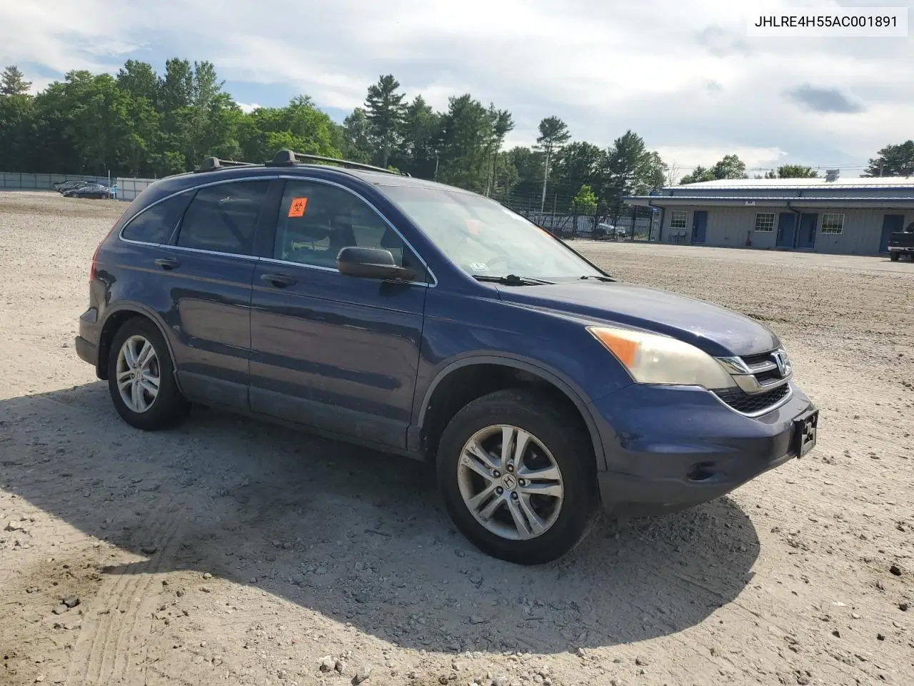 2010 Honda Cr-V Ex VIN: JHLRE4H55AC001891 Lot: 63008475
