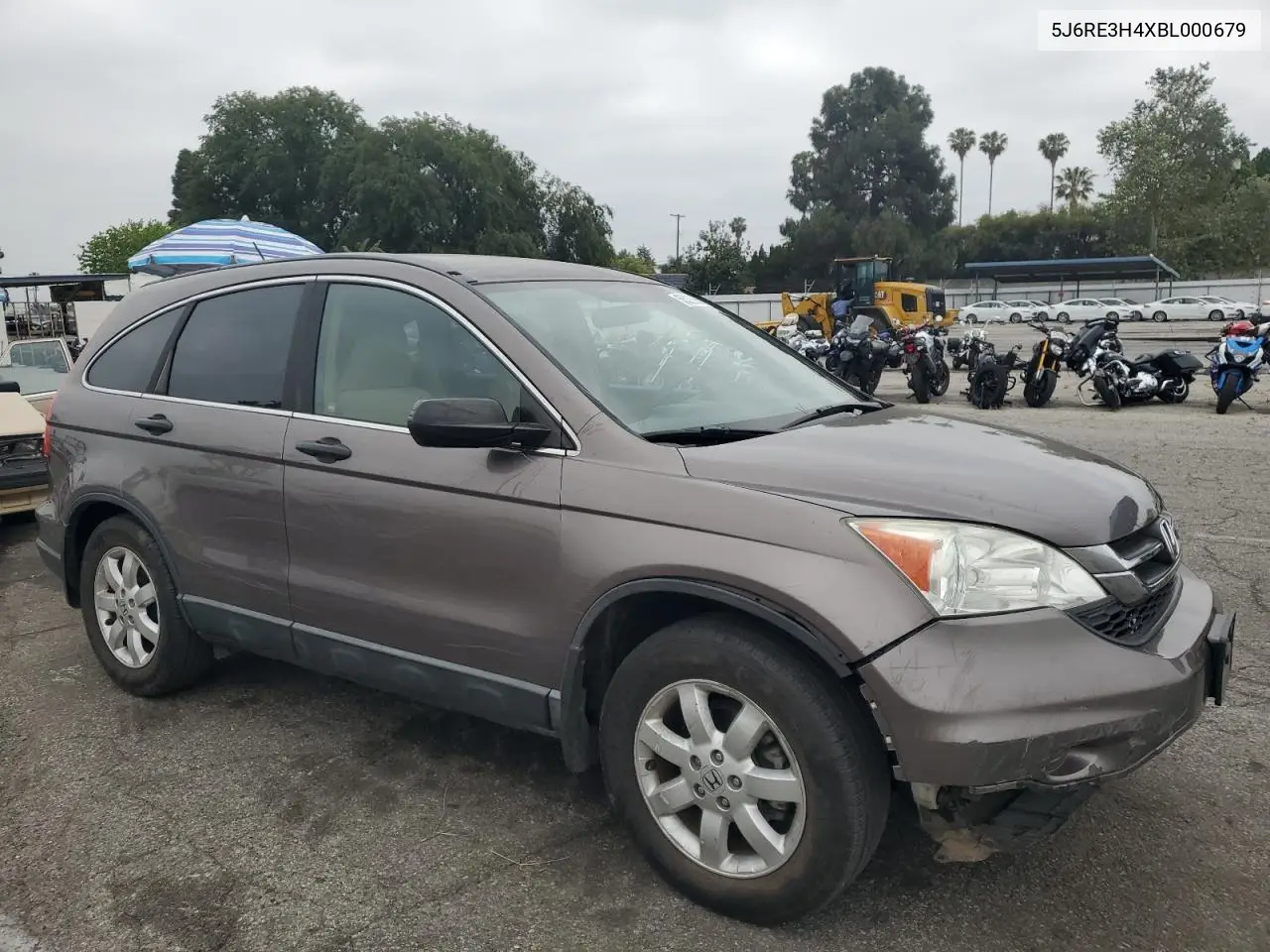 2011 Honda Cr-V Se VIN: 5J6RE3H4XBL000679 Lot: 55320255